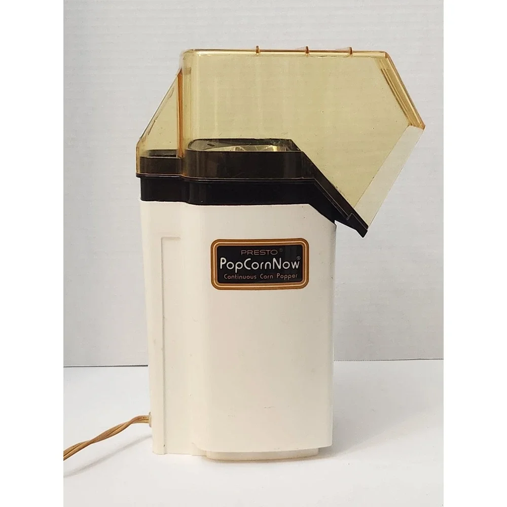 Vintage Presto PopCorn Now Continuous Corn Popper 0481008‎ Hot Air
